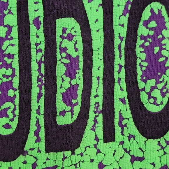 Vintage Universal-Studios Hollywood Shirt Large 21x26 Purple - Picture 10 of 13